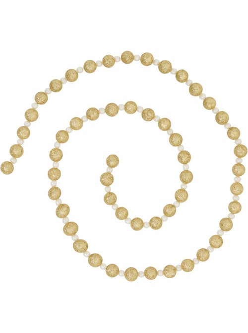 Gdn plf boules perles or 180cm - Kiabi