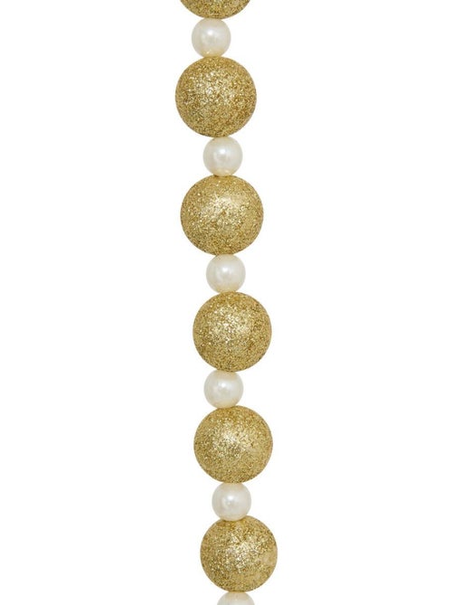 Gdn plf boules perles or 180cm - Kiabi