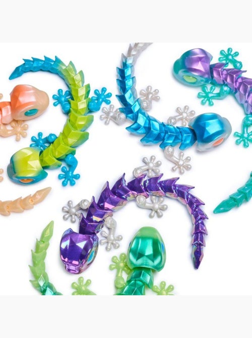 Gecko - modèle aléatoire - crystalynx dragons - Kiabi