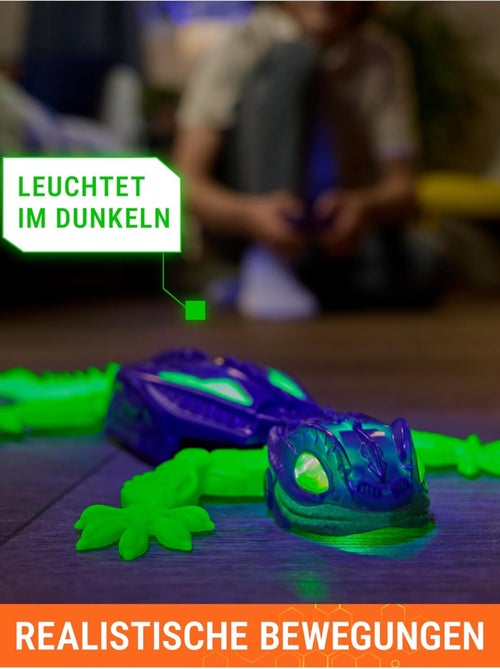 Gecko Phosphorescent - Grimpeur de murs - Glow in the Dark (RC) - Kiabi