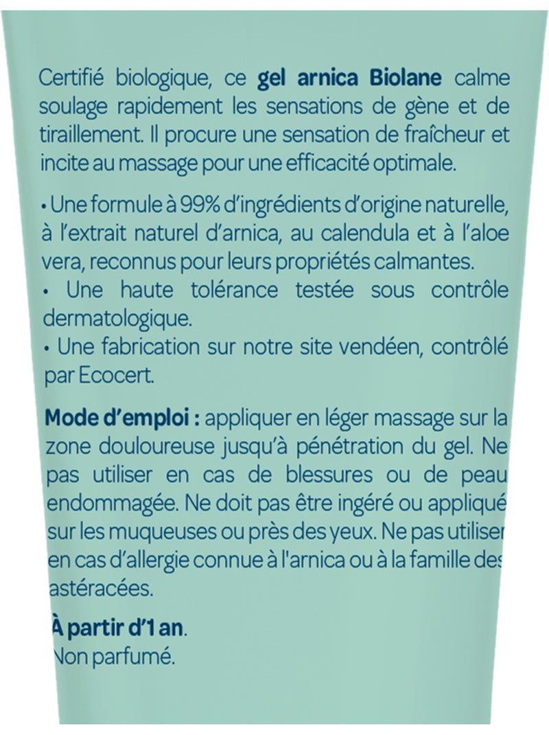 Gel à l'arnica certifié biologique 20ml Multicolore - Kiabi