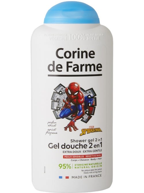 Gel douche 2en1 Extra Doux Corps & Cheveux Spiderman - Kiabi