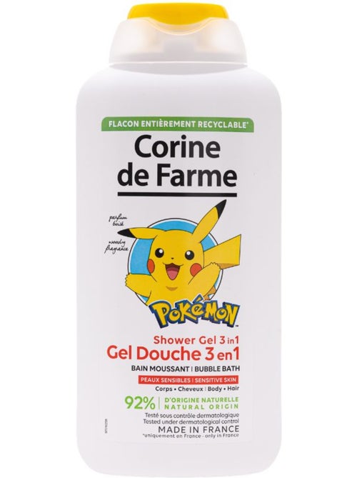 Gel douche 3en1 corps, cheveux et bain Pokémon - Kiabi