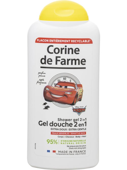 Gel douche Extra Doux Corps et Cheveux Cars - Kiabi