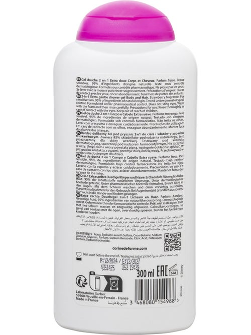 Gel Douche Extra Doux Corps et Cheveux Princesse - Kiabi Gel Douche Extra Doux Corps et Cheveux Princesse - Kiabi