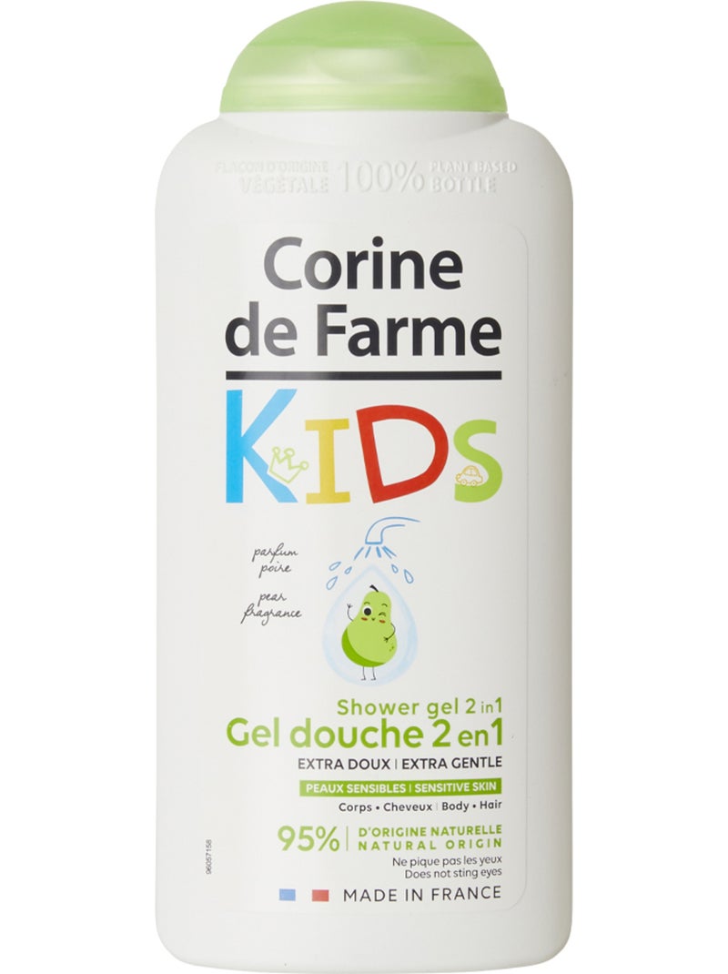 Gel douche kids corine de farme parfum poire éco pack x12 Blanc Multicolore - Kiabi