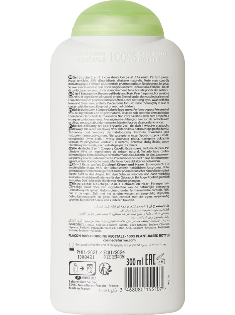 Gel douche kids corine de farme parfum poire éco pack x12 Blanc Multicolore - Kiabi