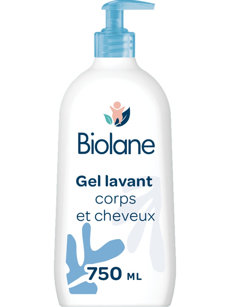 Gel lavant corps & cheveux 2 en 1 750ml biolane Multicolore - Kiabi