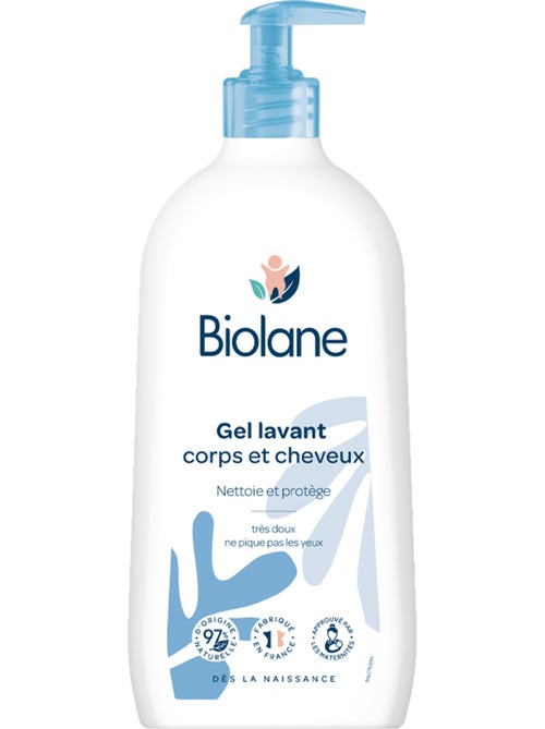 Gel lavant corps & cheveux 2 en 1 750ml biolane - Kiabi Gel lavant corps & cheveux 2 en 1 750ml biolane - Kiabi