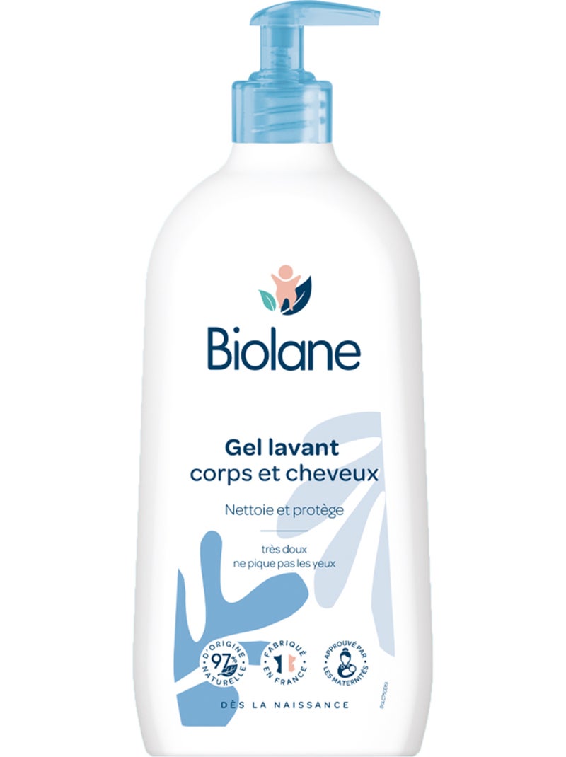Gel lavant corps & cheveux 2 en 1 750ml biolane Multicolore - Kiabi