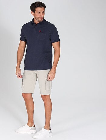 Gentleman Farmer - Bermuda cargo coupe regular en coton MIRKO