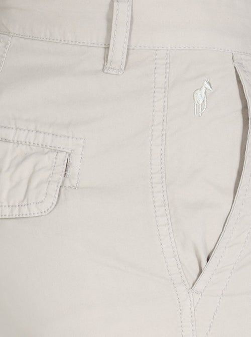 Gentleman Farmer - Bermuda cargo coupe regular en coton MIRKO - Kiabi