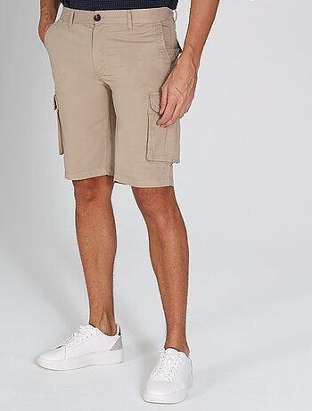 Gentleman Farmer - Bermuda cargo coupe regular en coton MIRKO