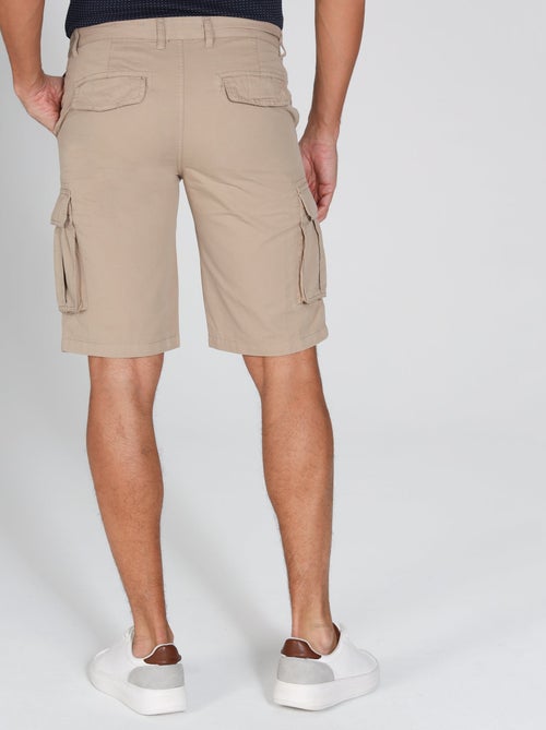 Gentleman Farmer - Bermuda cargo coupe regular en coton MIRKO - Kiabi