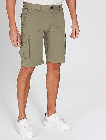 Gentleman Farmer - Bermuda cargo coupe regular en coton MIRKO