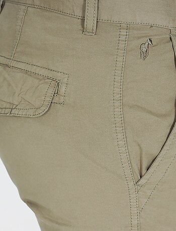 Gentleman Farmer - Bermuda cargo coupe regular en coton MIRKO