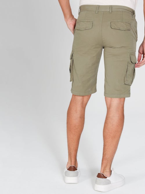 Gentleman Farmer - Bermuda cargo coupe regular en coton MIRKO - Kiabi