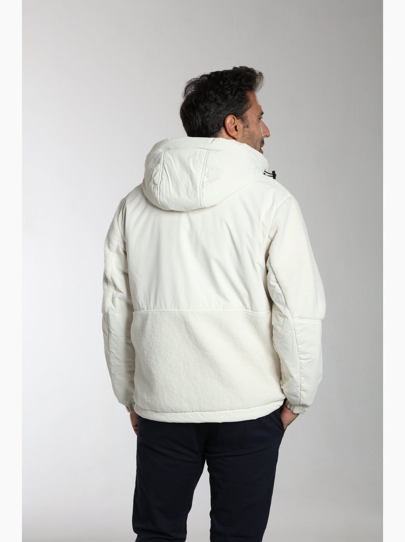 Gentleman Farmer - Blouson manches longues  BEN  SHERP Blanc - Kiabi