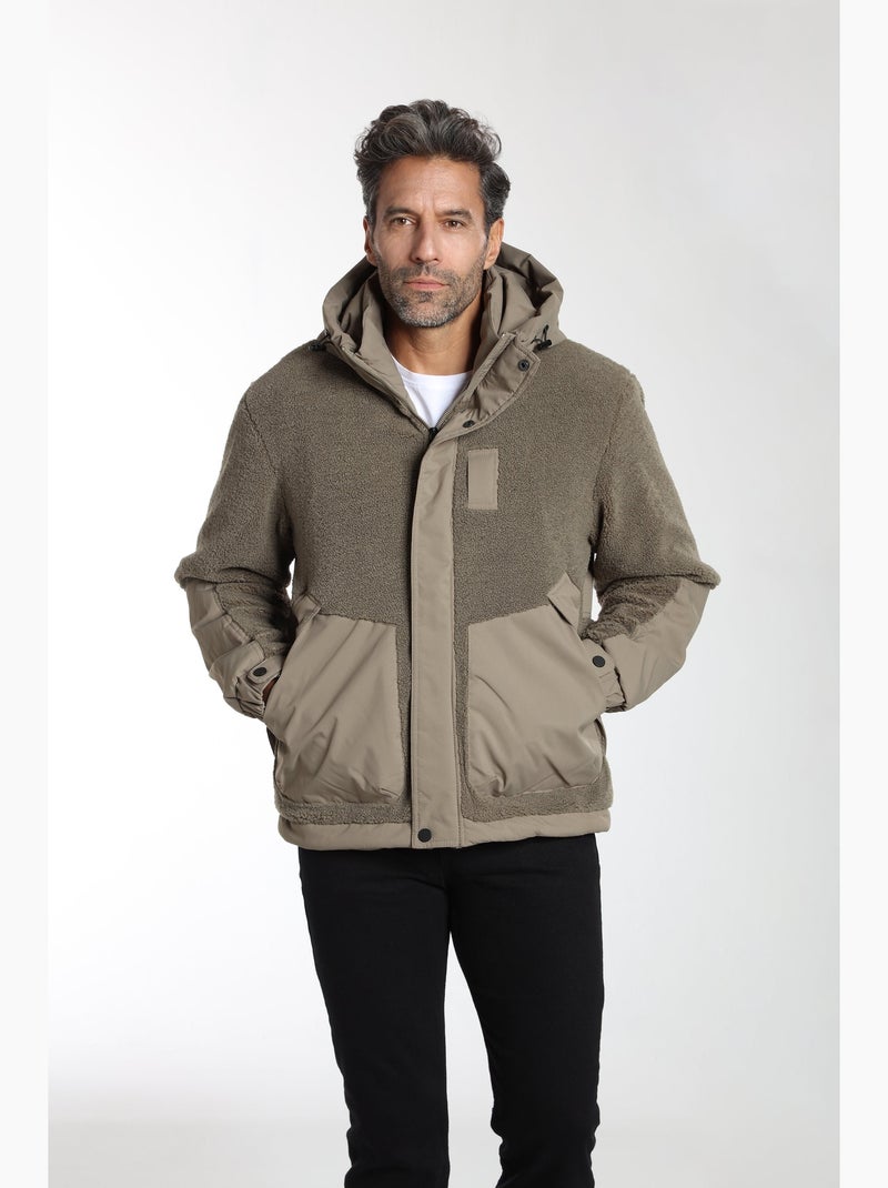 Gentleman Farmer - Blouson manches longues  BEN  SHERP Kaki - Kiabi