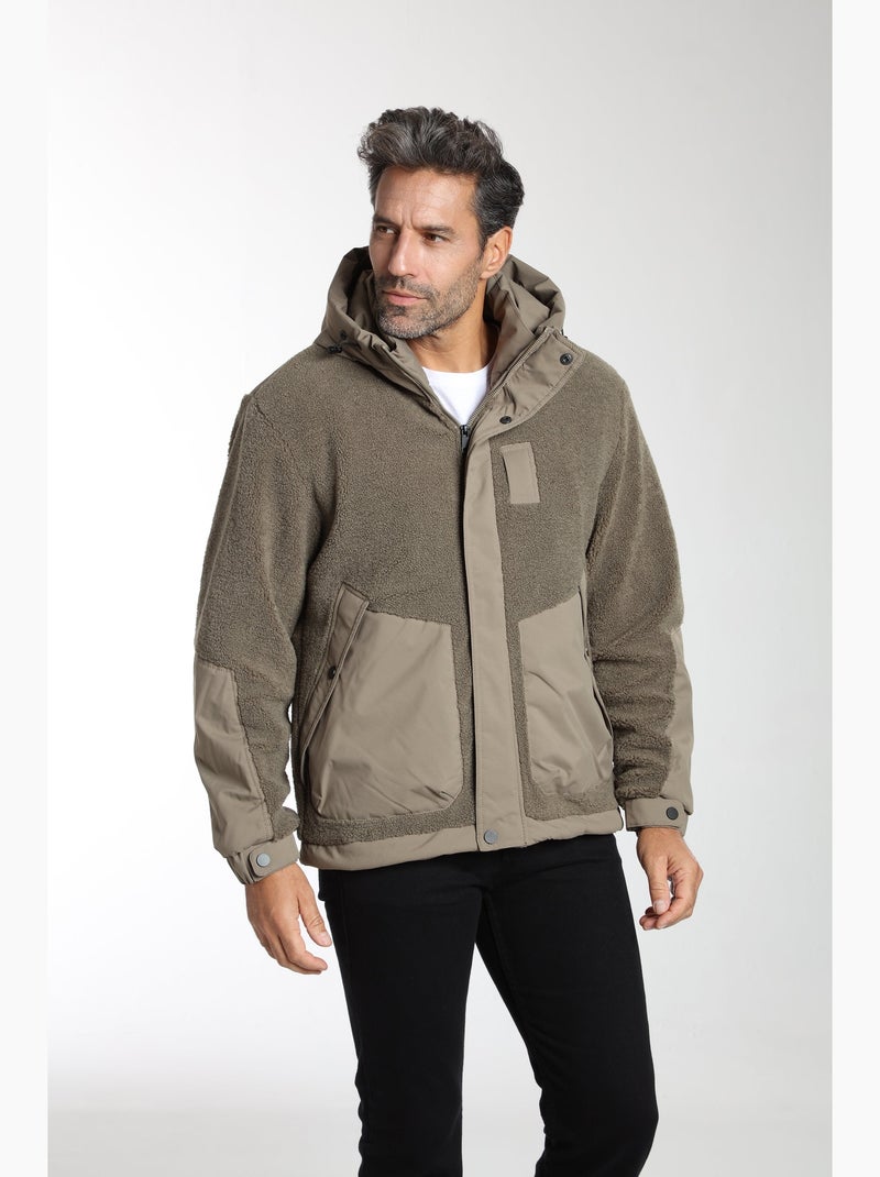 Gentleman Farmer - Blouson manches longues  BEN  SHERP Kaki - Kiabi