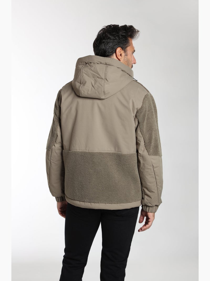 Gentleman Farmer - Blouson manches longues  BEN  SHERP Kaki - Kiabi