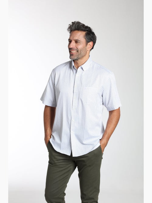 Gentleman Farmer - Chemise manches courtes en coton COOL - Kiabi