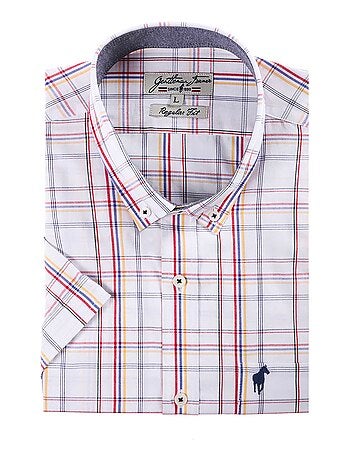 Gentleman Farmer - Chemise manches courtes en coton CORIAN