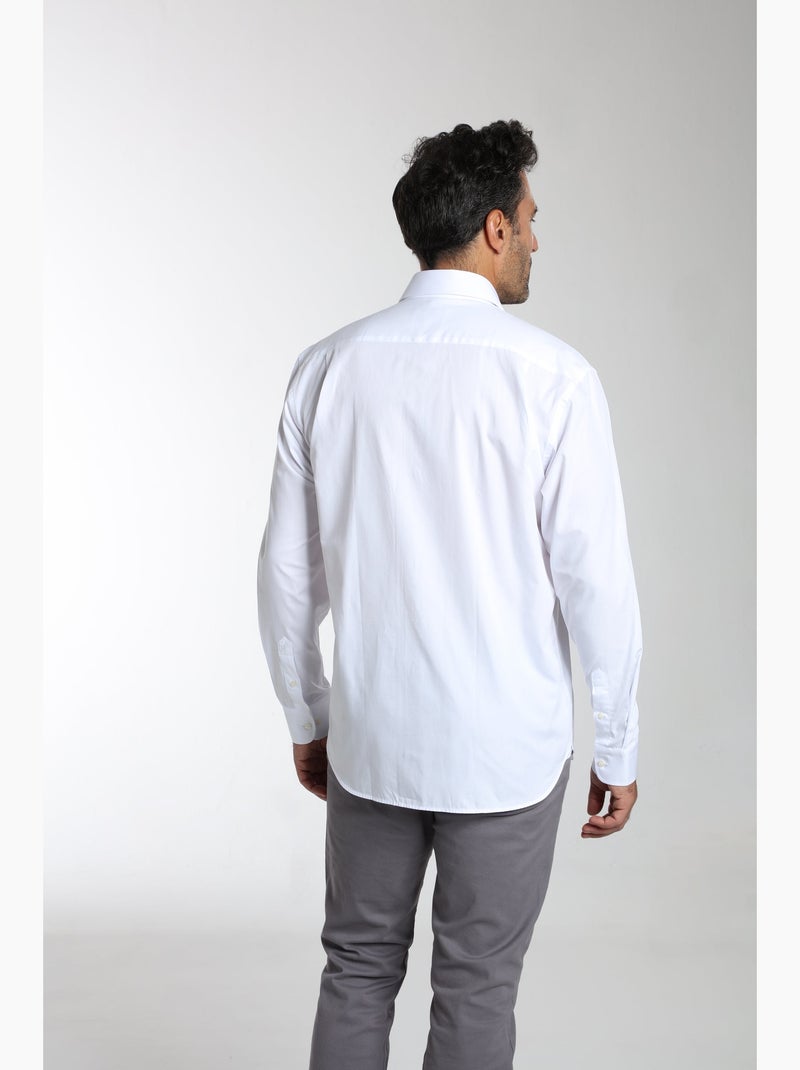 Gentleman Farmer - Chemise manches longues en coton CHIC Blanc - Kiabi