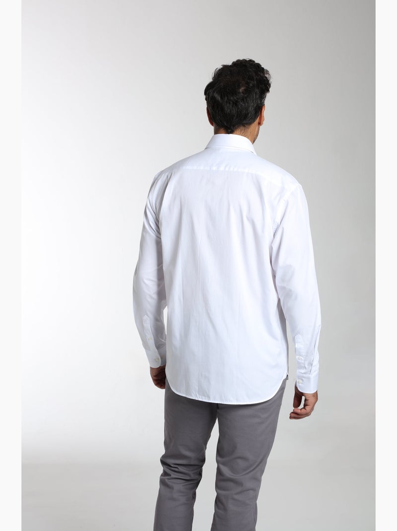 Gentleman Farmer - Chemise manches longues en coton CHIC Blanc - Kiabi