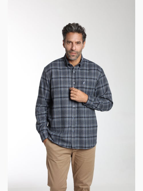 Gentleman Farmer - Chemise manches longues en coton CLAN - Kiabi