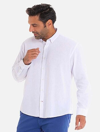 Gentleman Farmer - Chemise manches longues en lin CLIN