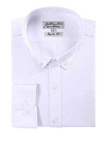 Gentleman Farmer - Chemise manches longues en lin CLIN
