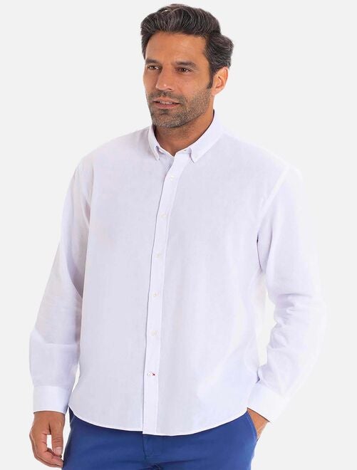 Gentleman Farmer - Chemise manches longues en lin CLIN - Kiabi