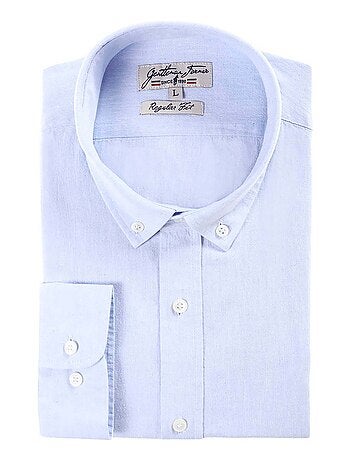 Gentleman Farmer - Chemise manches longues en lin CLIN
