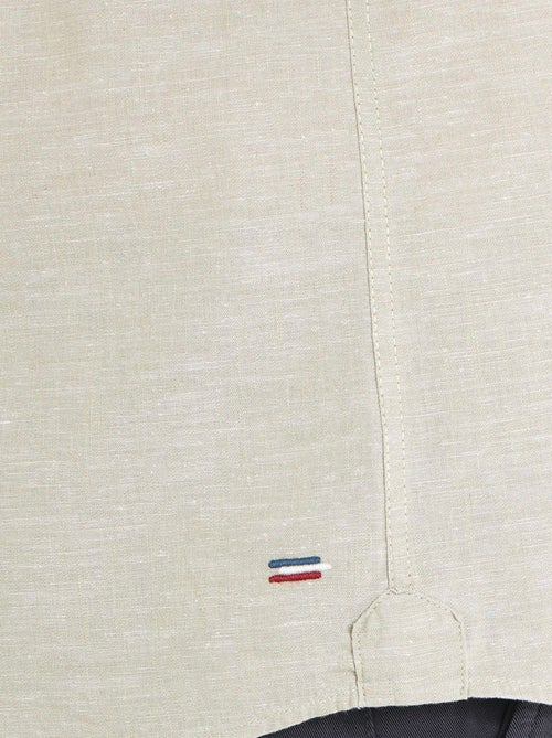 Gentleman Farmer - Chemise manches longues en lin CLIN - Kiabi