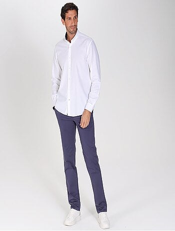 Gentleman Farmer - Chemise oxford manches longues en coton COLINS