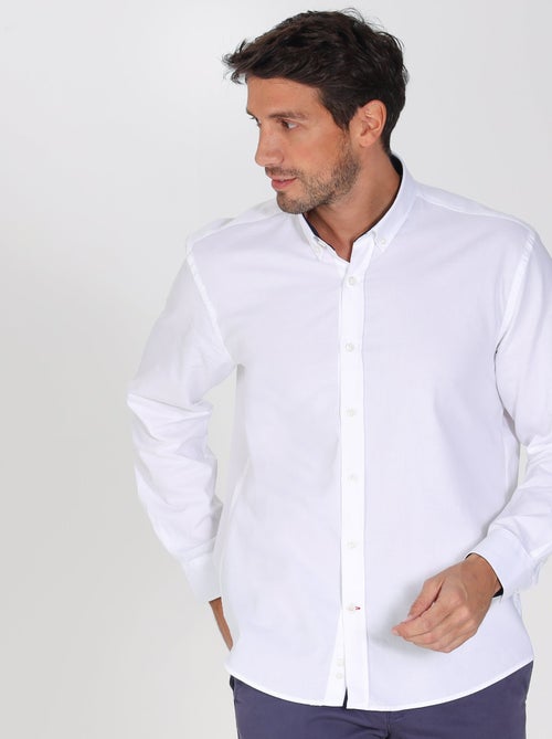 Gentleman Farmer - Chemise oxford manches longues en coton COLINS - Kiabi
