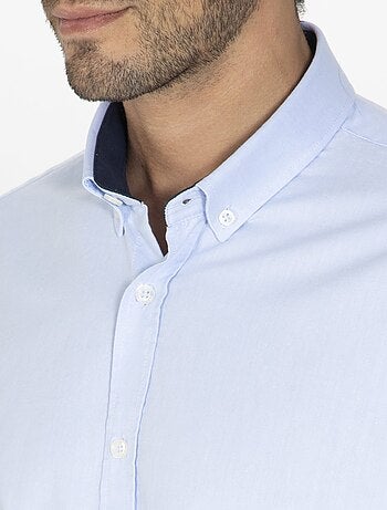 Gentleman Farmer - Chemise oxford manches longues en coton COLINS