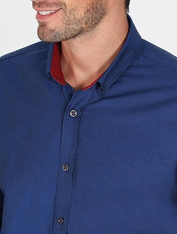 Gentleman Farmer - Chemise oxford manches longues en coton COLINS