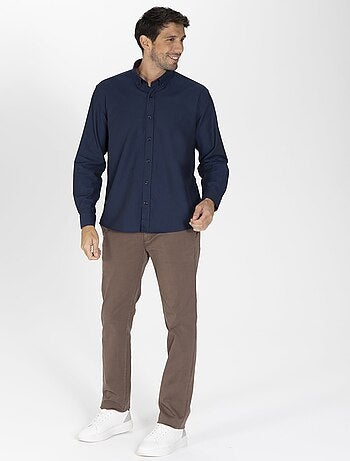 Gentleman Farmer - Chemise oxford manches longues en coton COLINS