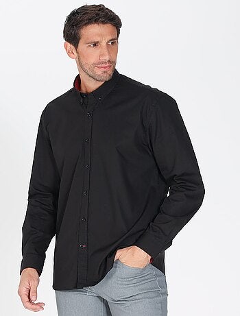 Gentleman Farmer - Chemise popeline manches longues en coton CROSBY