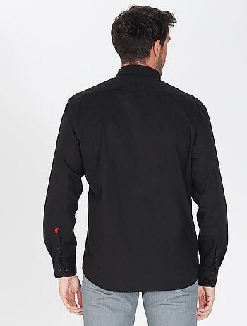 Gentleman Farmer - Chemise popeline manches longues en coton CROSBY