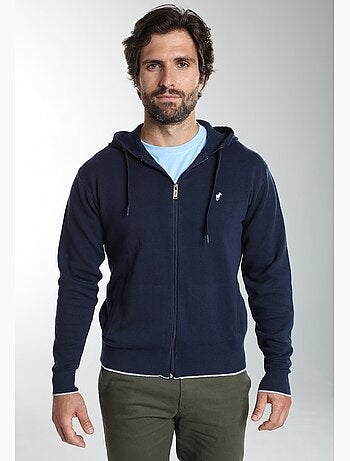 Gentleman farmer - gilet manches longues coton michel