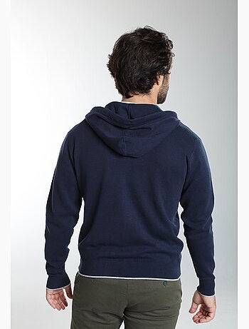 Gentleman farmer - gilet manches longues coton michel