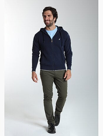 Gentleman farmer - gilet manches longues coton michel