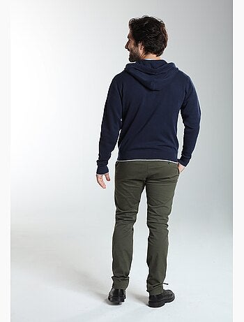 Gentleman farmer - gilet manches longues coton michel