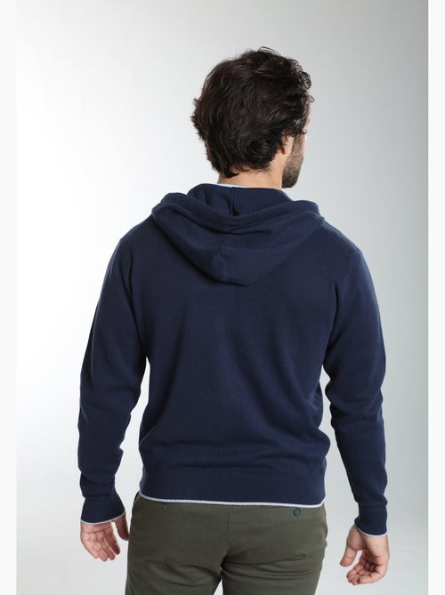 Gentleman farmer - gilet manches longues coton michel - Kiabi