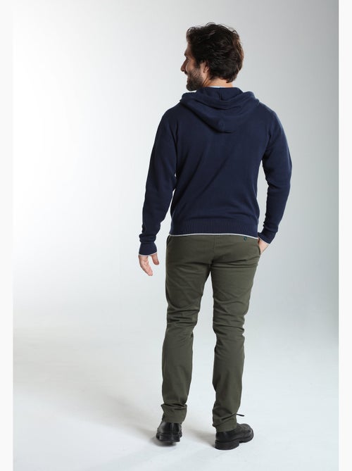 Gentleman farmer - gilet manches longues coton michel - Kiabi