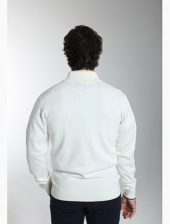 Gentleman farmer - gilet manches longues coton morgan