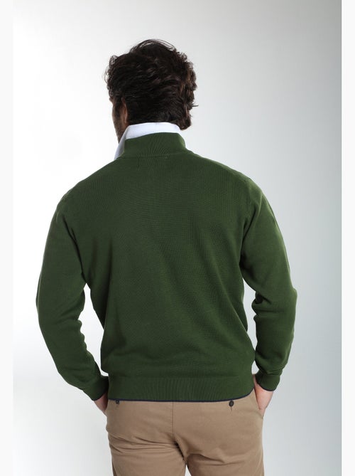 Gentleman farmer - gilet manches longues coton morgan - Kiabi Gentleman farmer - gilet manches longues coton morgan - Kiabi